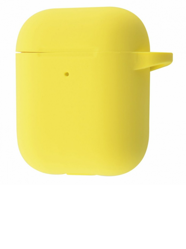 Силіконовий кейс AirPods 1/2 (Yellow)