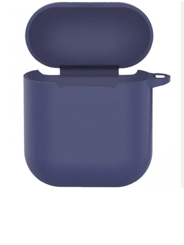 Силіконовий кейс AirPods 1/2 (Midnight Blue)