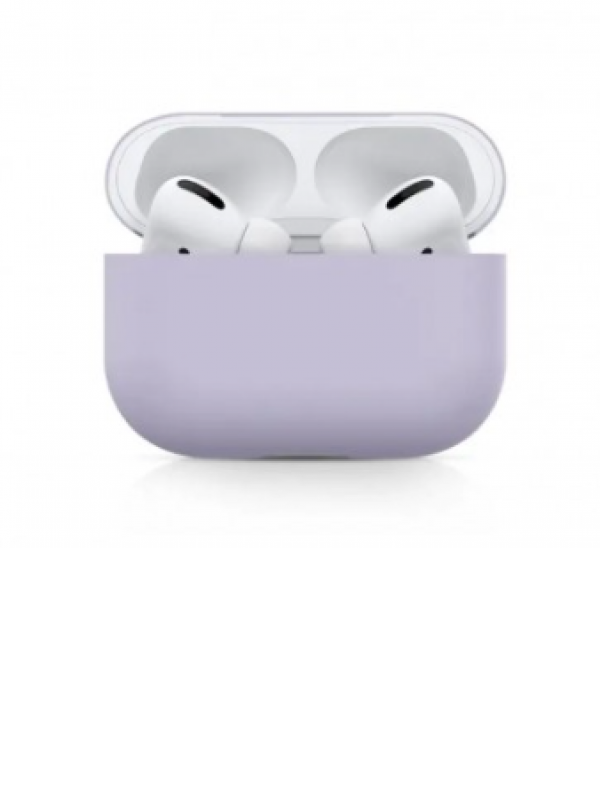 Силіконовий кейс AirPods 3 (Lilac Cream)