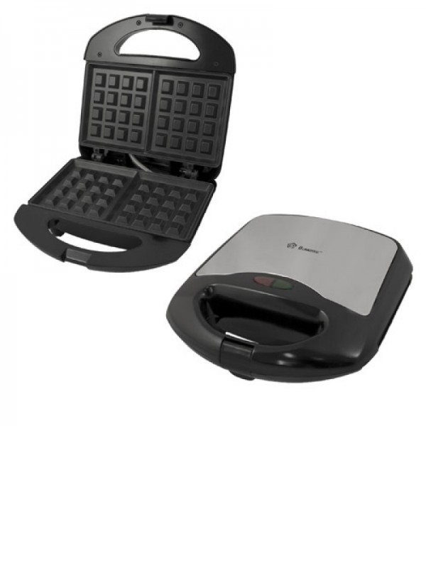 Вафельниця DOMOTEC MS-7705 750Вт, квадратна (Чорний)