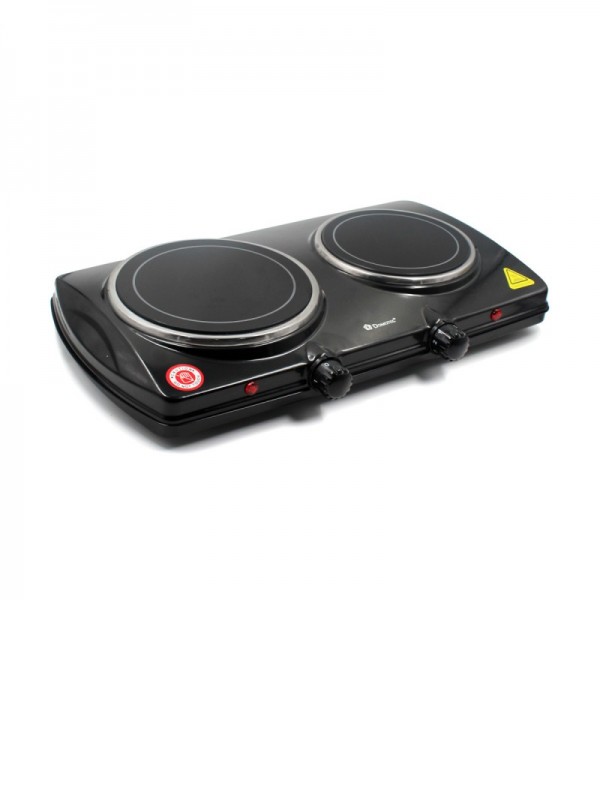 Плита інфрачервона Domotec MS-5852 2кф., 2100Вт. (Чорний)