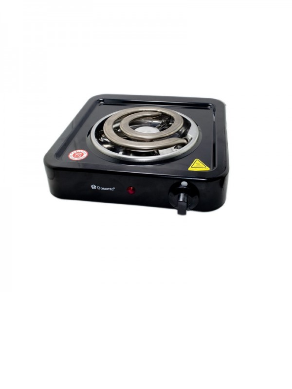 Плита електрична Domotec MS-5531 1кф., 1000Вт. (Чорний)
