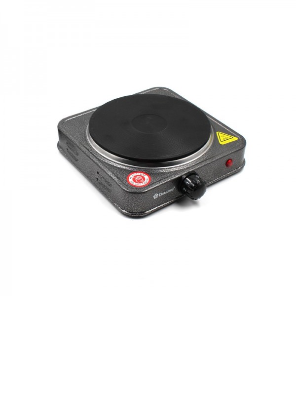 Плита електрична Domotec MS-5811 1кф., 1500Вт. (Сірий)