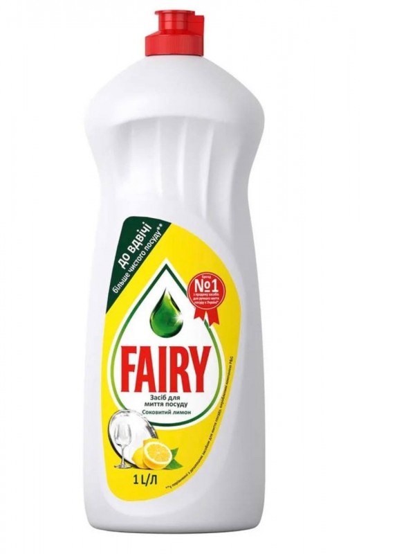 Засіб для миття посуду FAIRY Соковитий лимон, 1 л