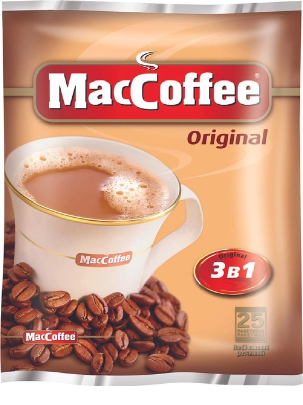 Кавовий напій 3в1 MacCoffee Original 20 г x 25 шт