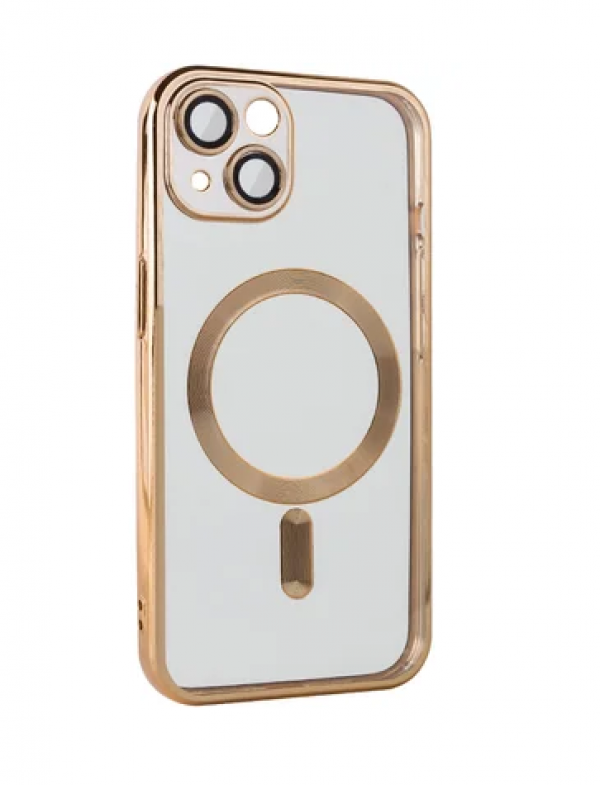 Чохол MagSafe iPhone 15 Plus (Gold)