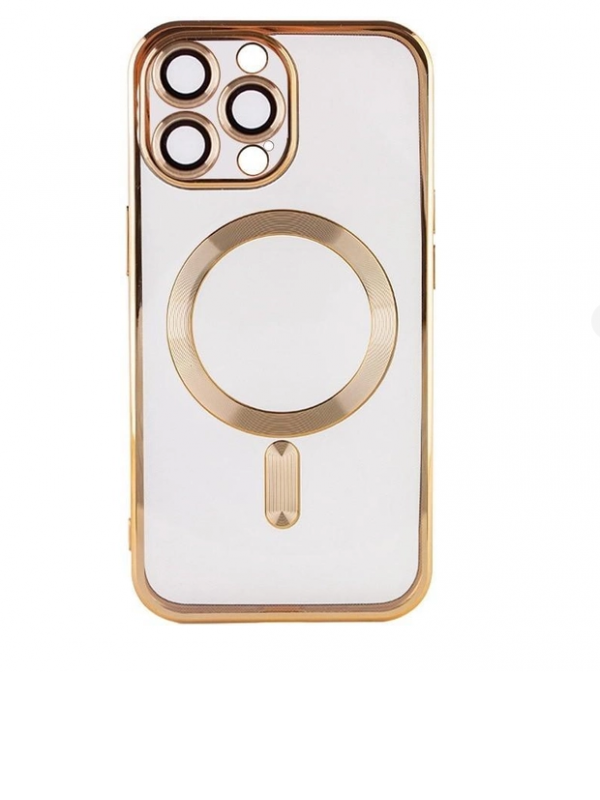 Чохол MagSafe iPhone 15 Pro (Gold)