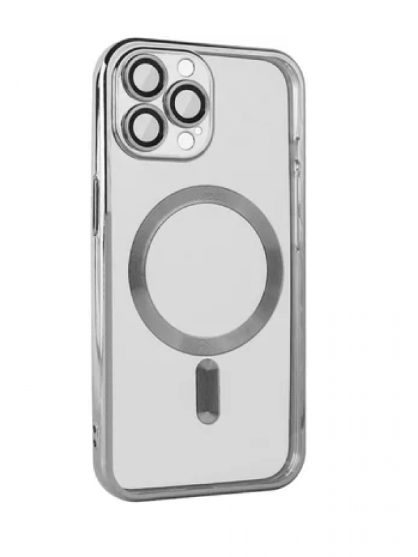 Чохол MagSafe iPhone 15 Pro (Silver)