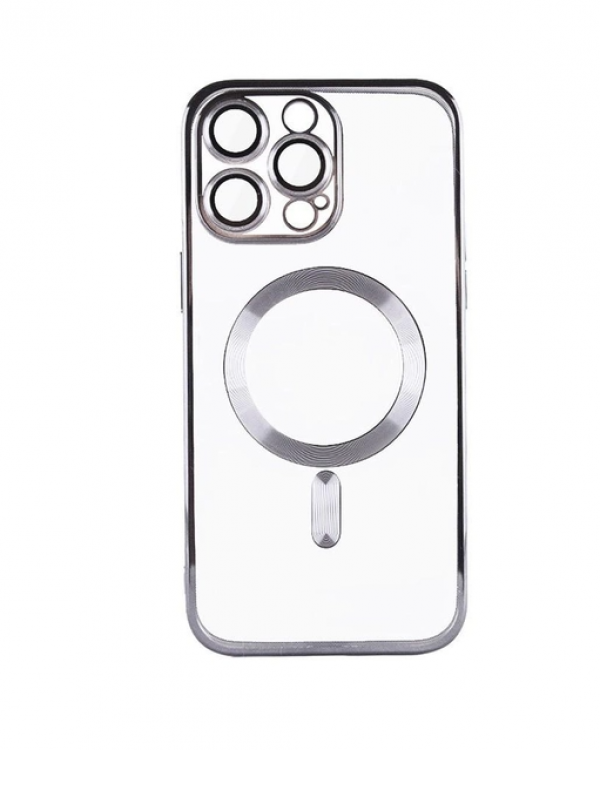 Чохол MagSafe iPhone 15 Pro Max (Silver)