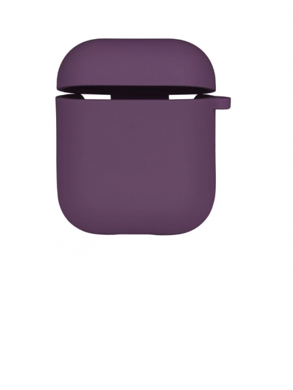 Силіконовий кейс AirPods 1/2 (Pantone Purple)